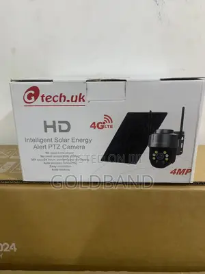 360° Rotating Solar-Powered Hd Surveillance Camera