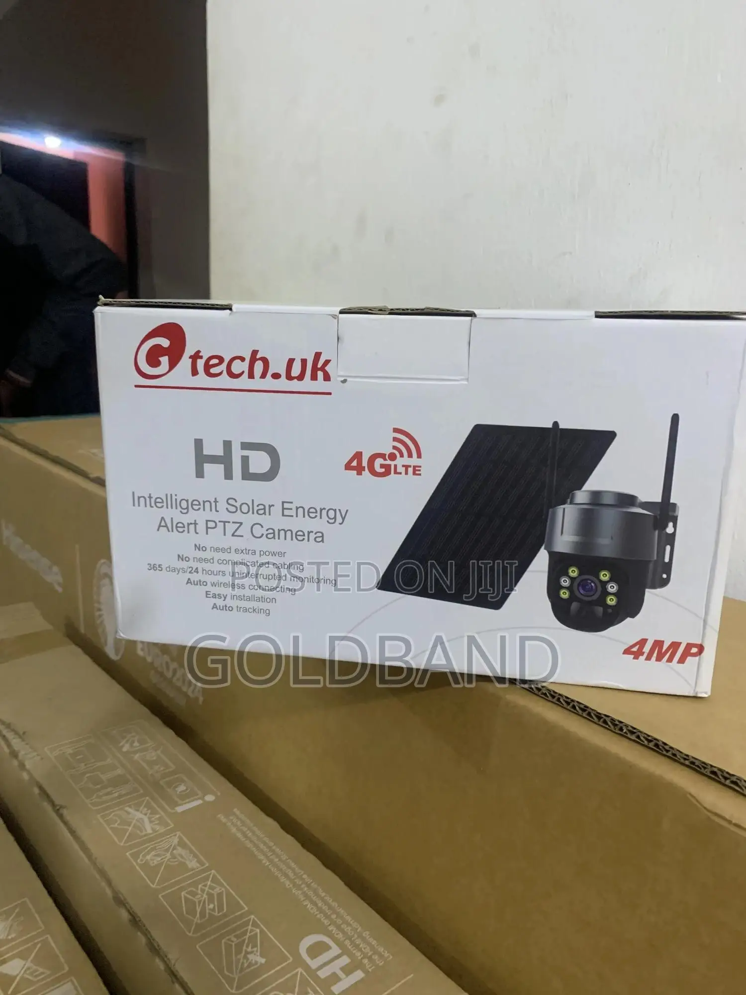 Smart Solar Energy PTZ Security Camera – Hd Vision Alerts