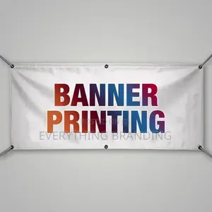 3x8ft Flex Banner Printing for Shop, Event Business Branding