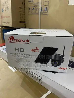 Smart Solar Security Cam Hd Ptz, Night Vision, Two-Way Audio