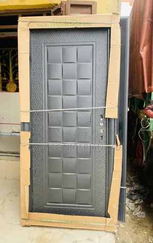 3ft by 7ft Watson Steel Door ( Gray )