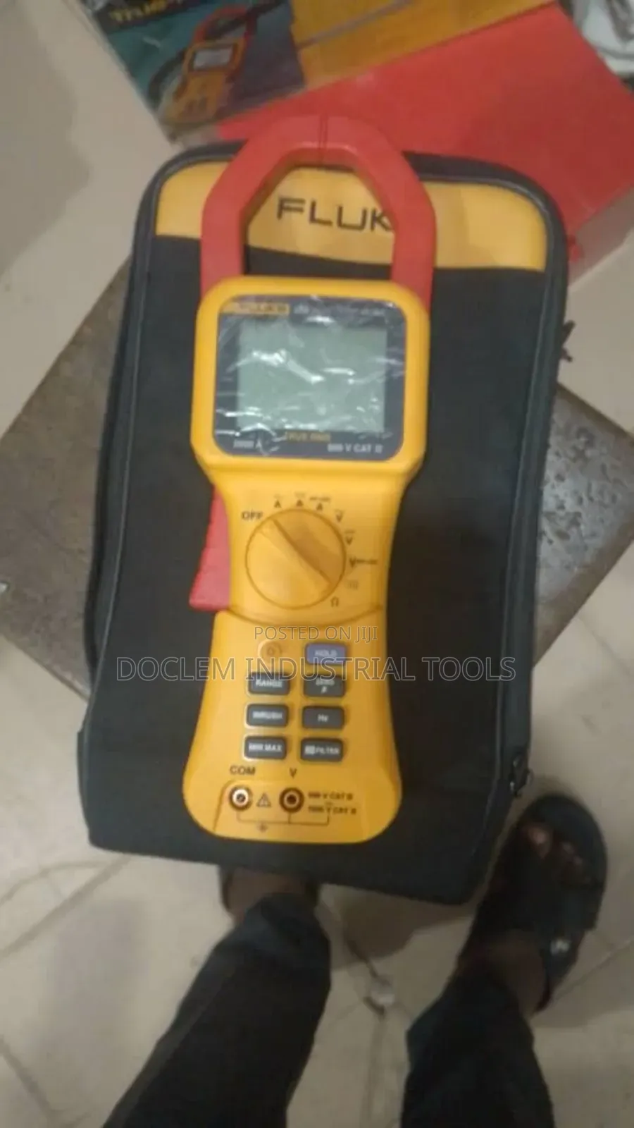 Fluke 355 Ac /Dc Digital Clamp Testing Multimeter
