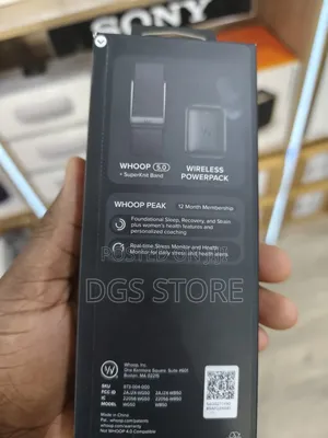 Whoop Peak 5.0 Sensor Tracker
