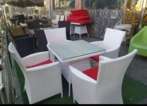 Outdoor Table and Four Seaters