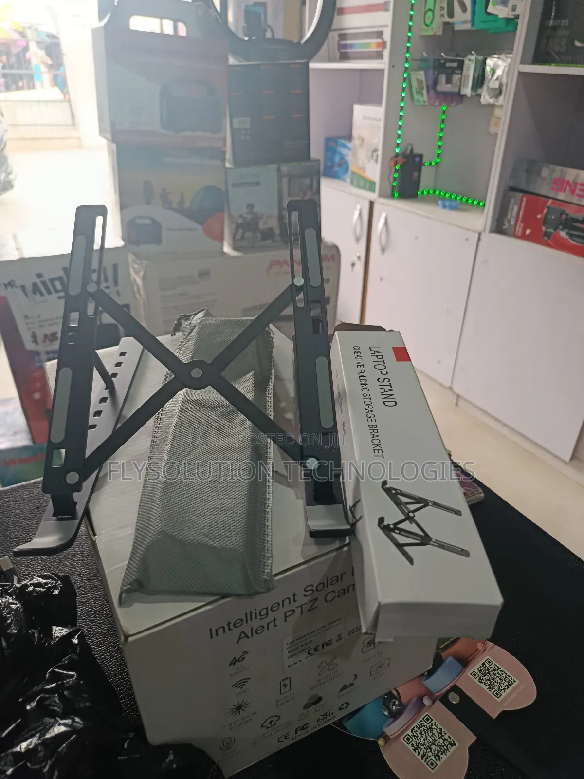 Aluminum Laptop Bracket Stand Foldable Adjustable Lifting