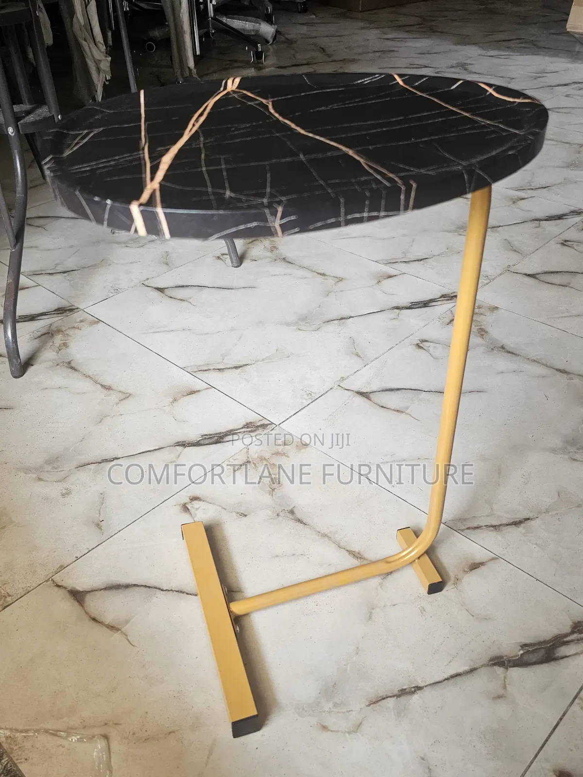 Wood Top Side Stool