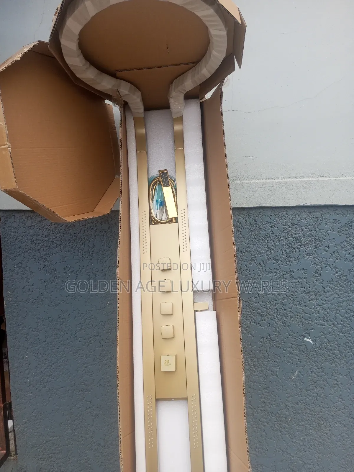 Gold Luxury Rainfall Shower