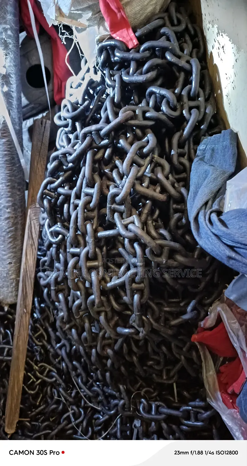 Anchor Chain 14mm With Bv Class Certificate