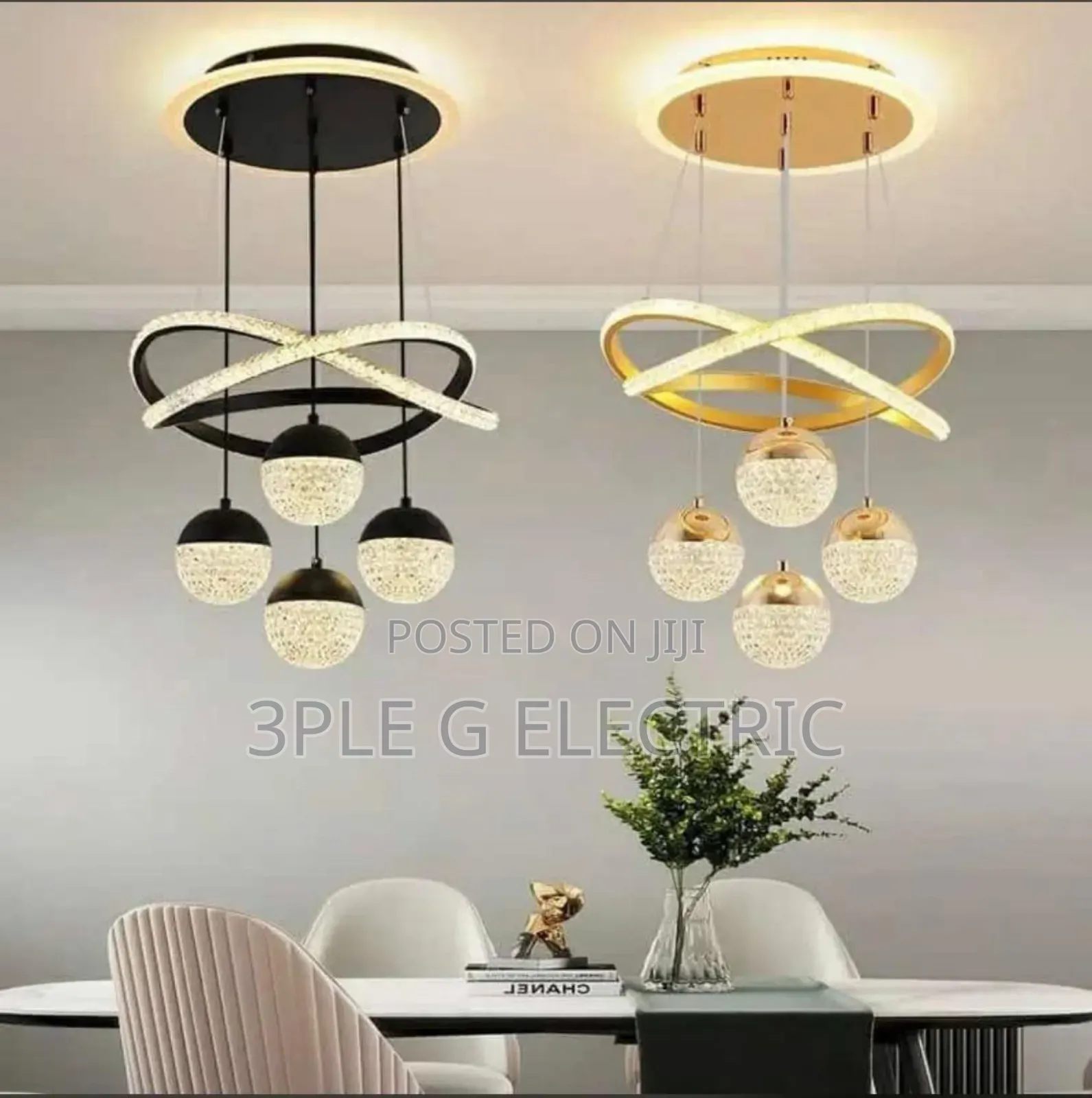 By 4 Dropping Pendant (Led)