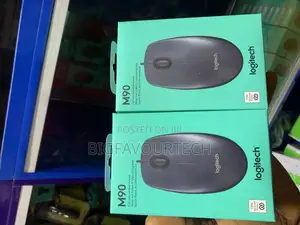 Logitech Wired Mouse M90 Black Usb