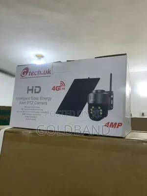 Hd Security Cam With PTZ Motion Alerts Solar Energy Source