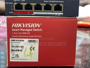 Hikvision 4 Port Smart Managed Switch
