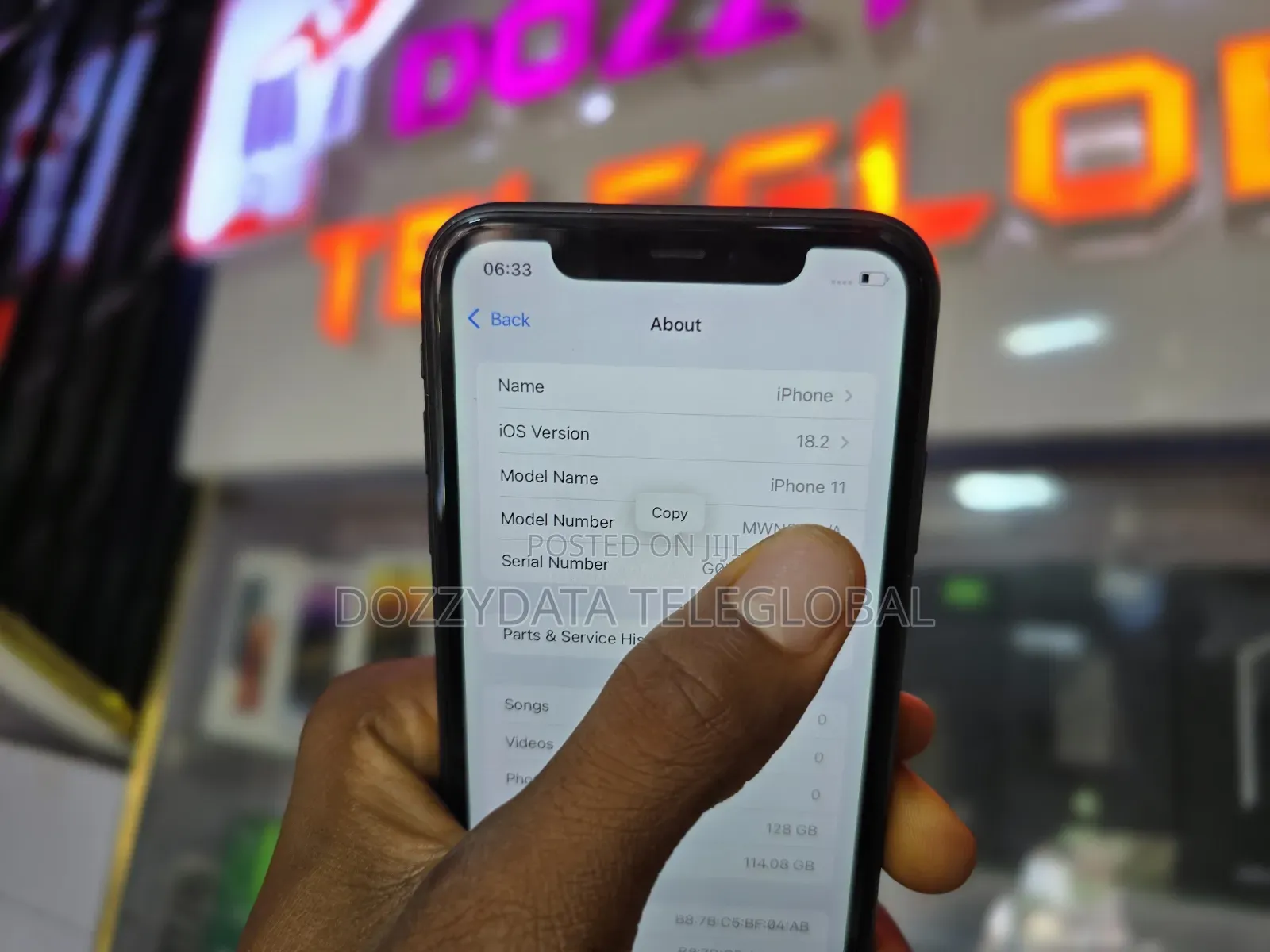 Apple iPhone 11 128 GB Black