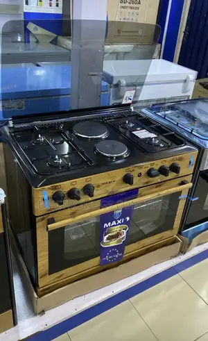 Maxi 60*90 (4+2) Burner Gas Cooker _Inox