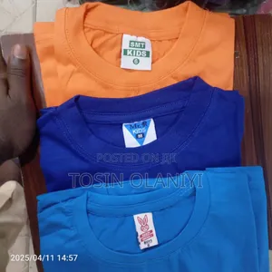Children's Quality Plain Tshirts