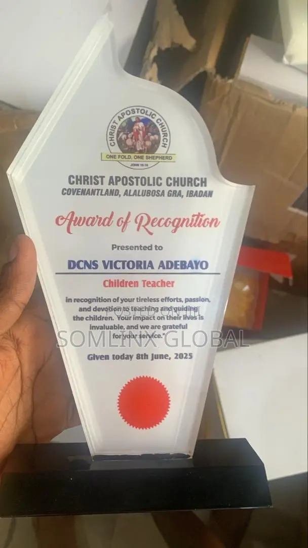 Acrylic Plaque