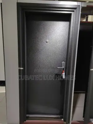 3ft Black Jiuhua Door
