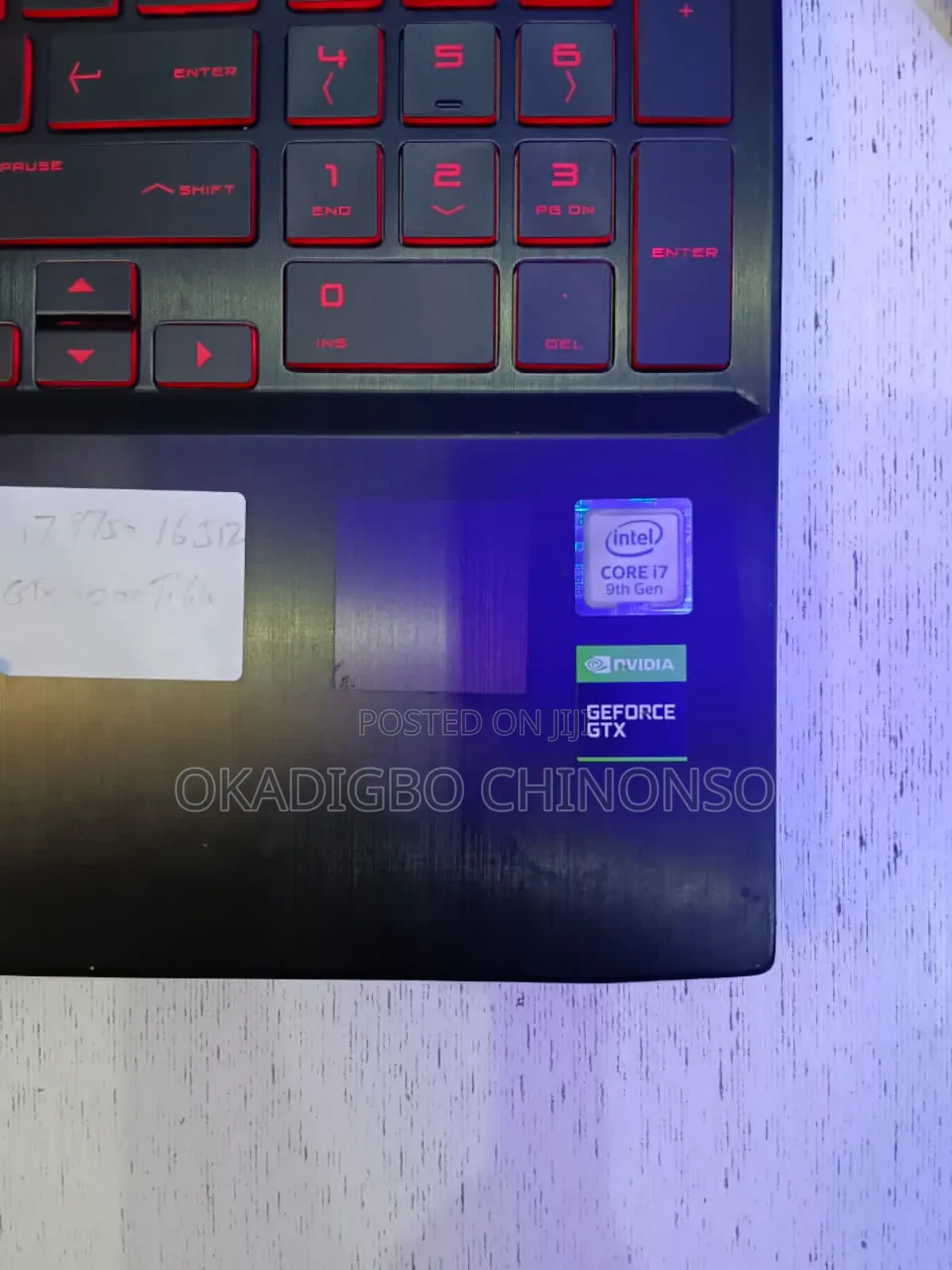 Laptop HP Omen 15 16GB Intel Core I7 SSD 512GB