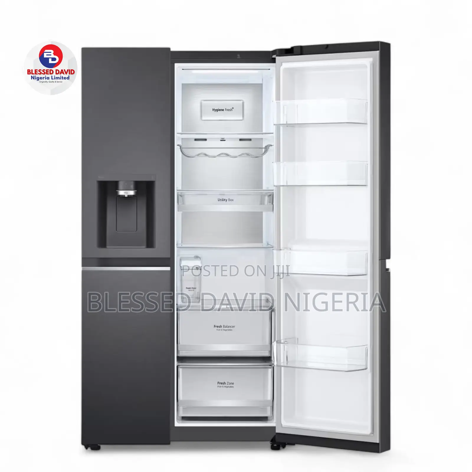 Lg Side By Side 674l Water Dispenser & Ice Maker - Inverter