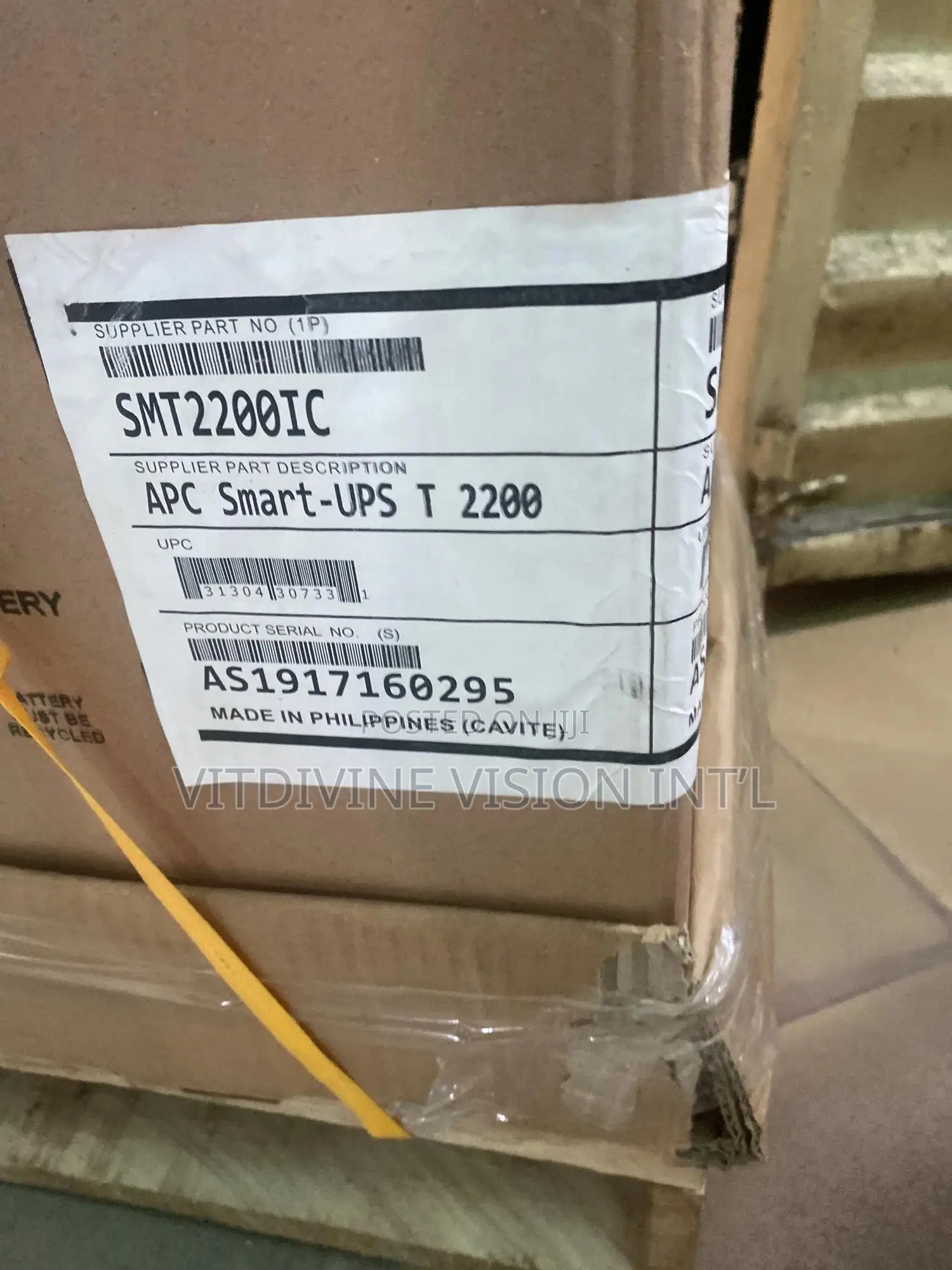 Apc Smart-ups 2200va, 2.2va Lcd 230 Smart Connect Smt2200ic