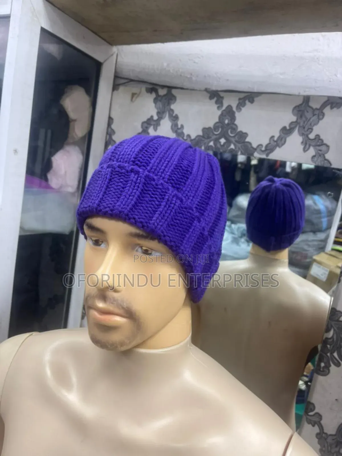 Beanie Winter Head Warmer Foreign Used