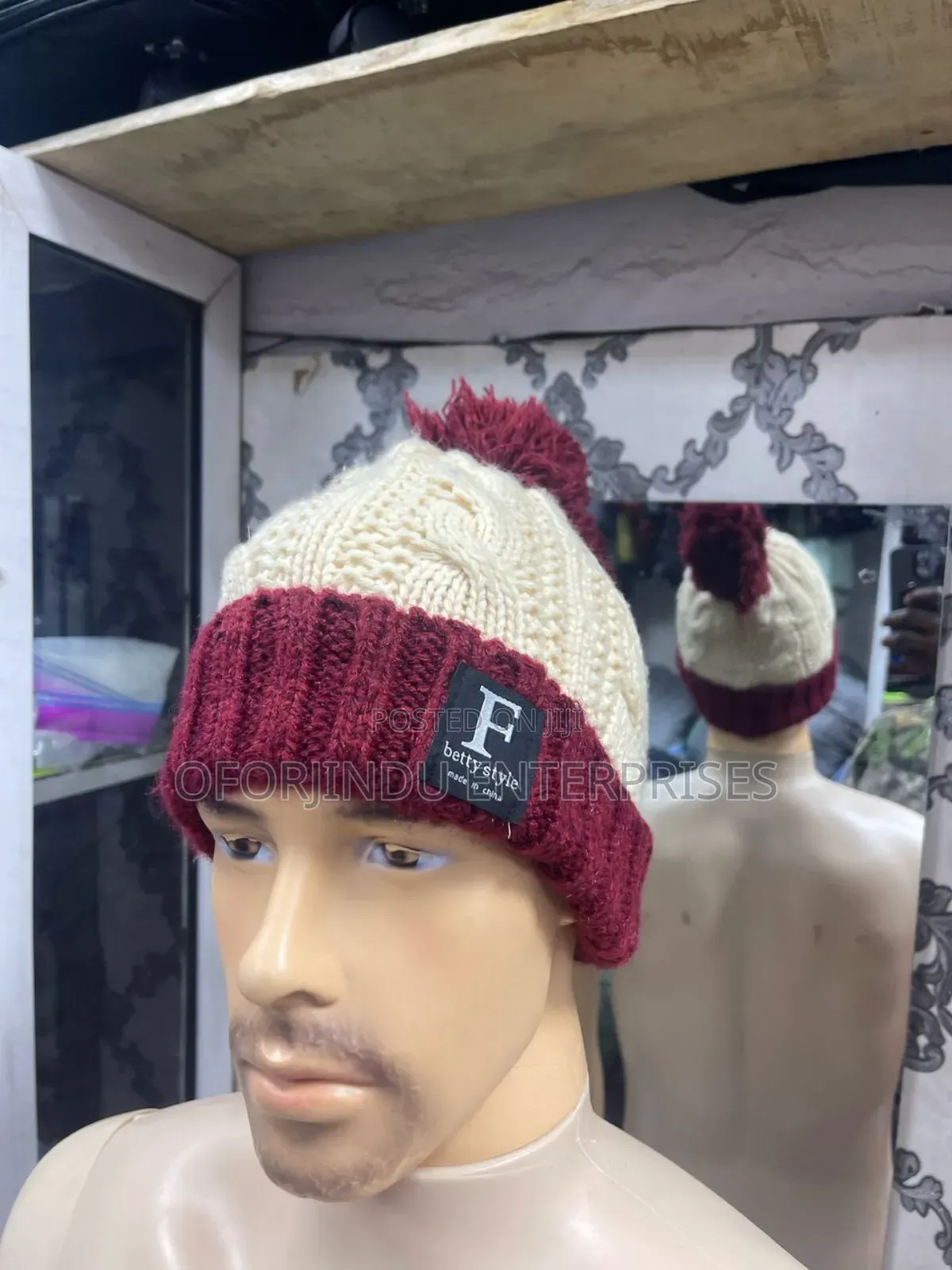 Beanie Winter Head Warmer Foreign Used