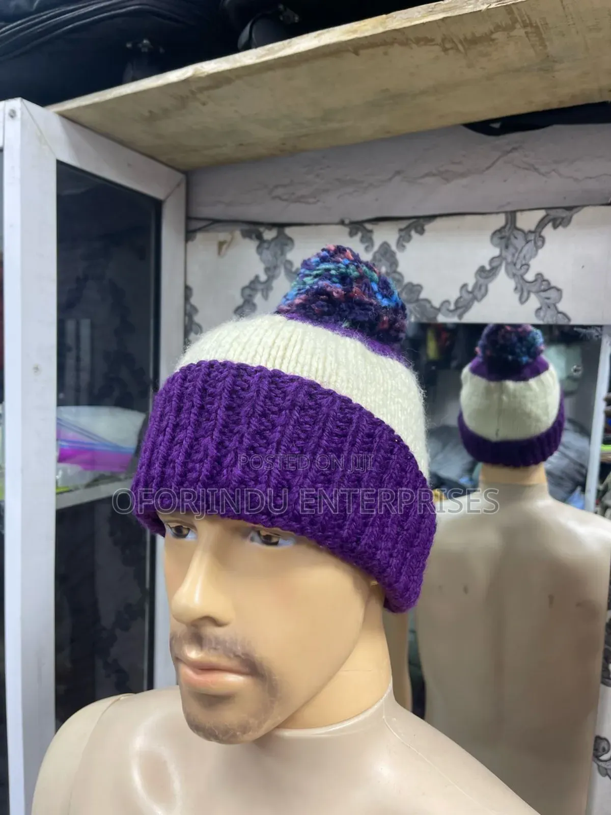 Beanie Winter Head Warmer Foreign Used