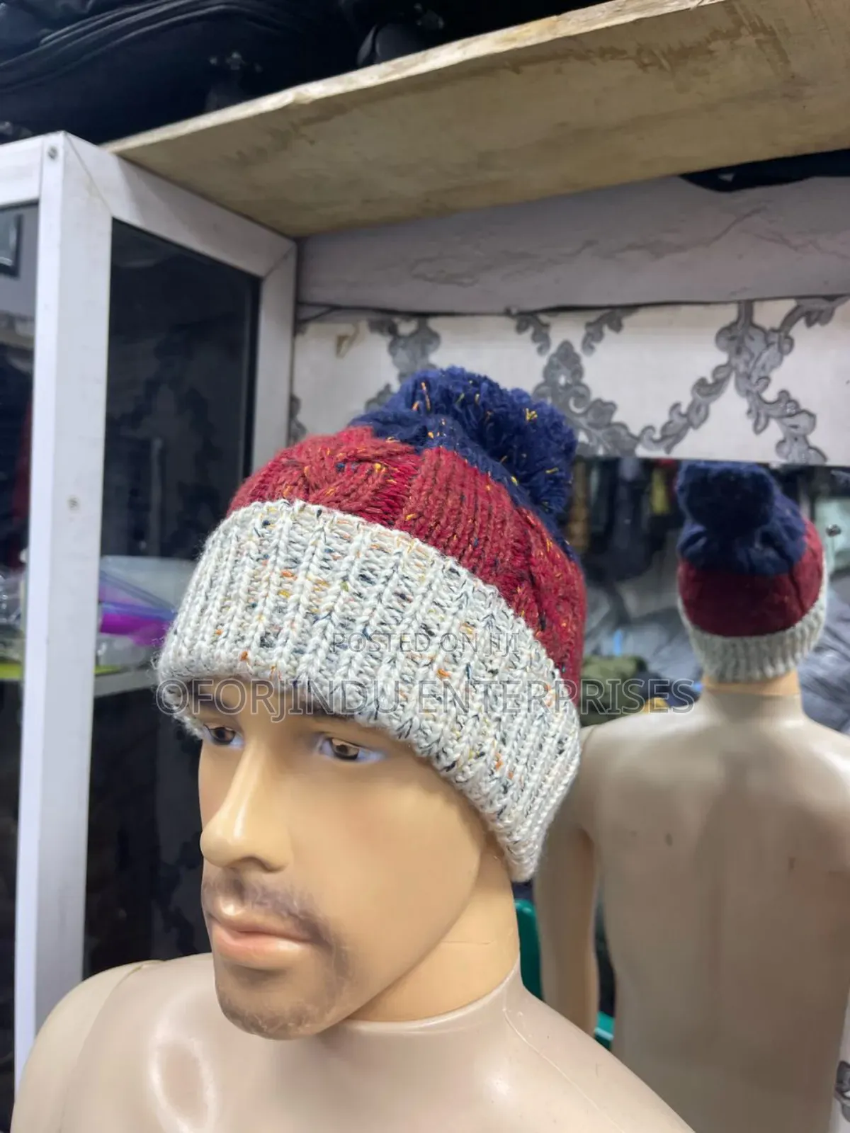 Beanie Winter Head Warmer Foreign Used