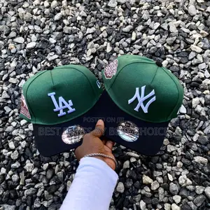 High Quality Pre Curve Adjustable Snapback Caps