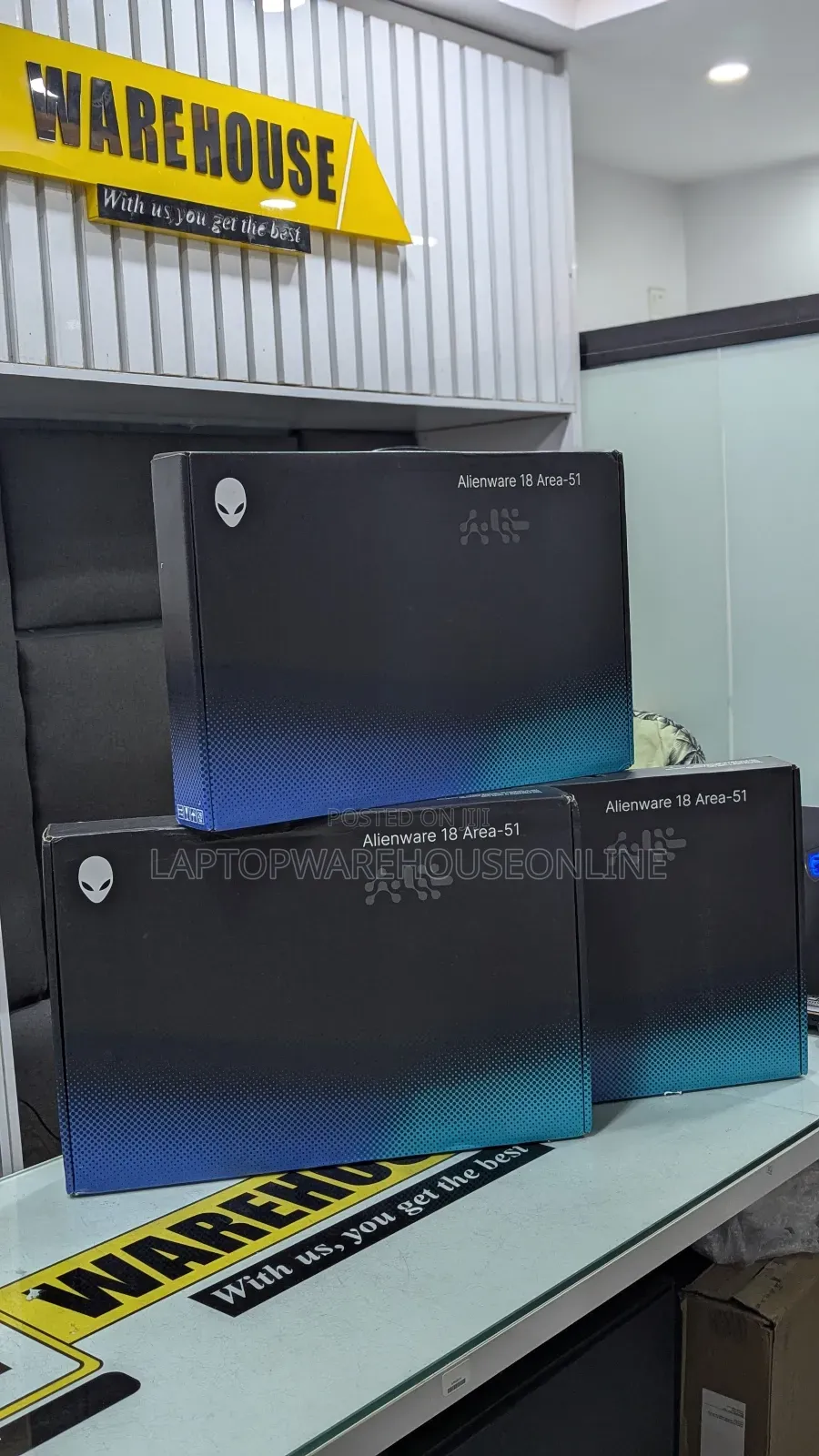 New Laptop Alienware Area-51m 64GB Nvidia SSD 2T