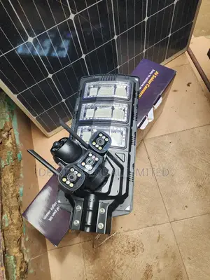 450w Ai 2in1 Solar Street Light Camera 360°