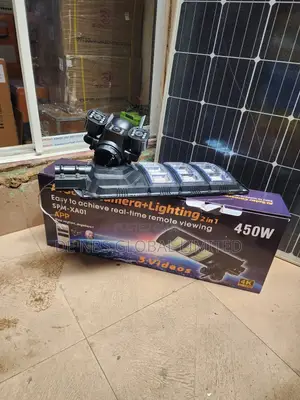 Ai 2in1 450w Solar Street Light Camera 360°