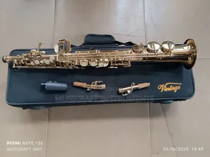 Vintage Straight Soprano Saxophone