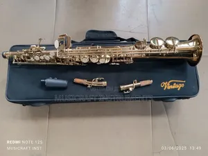 Vintage Straight Soprano Saxophone