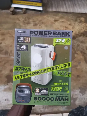 Remax RPP-123 60000mah Ultra-High Capacity Power Bank