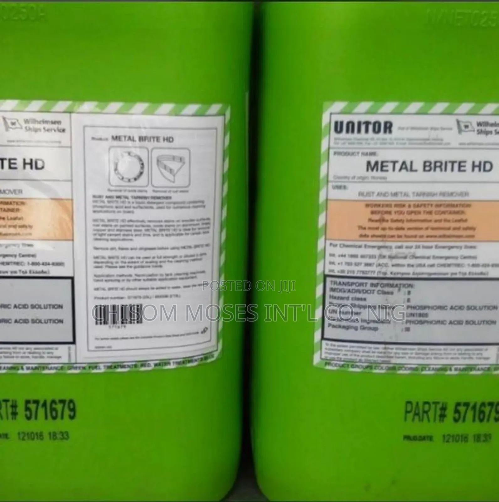 Unitor Metal Brite /Rust Removal
