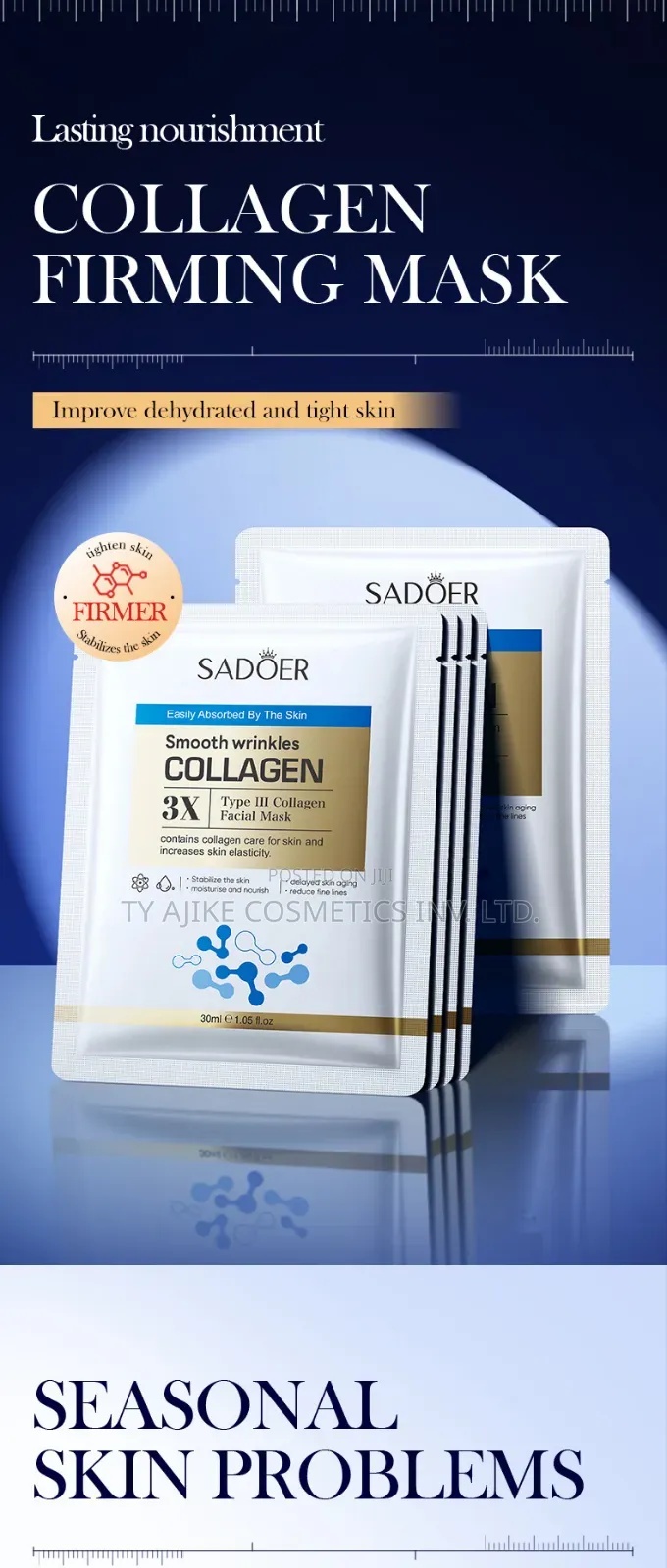 Type 3 Collagen Face Mask -