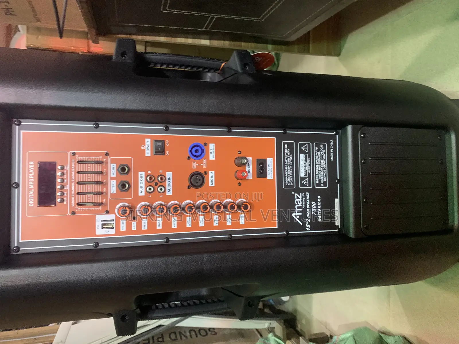 Amaz Double Pa System With 2handle Microphone