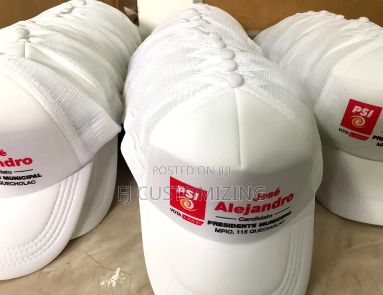 Bulk Caps Branding