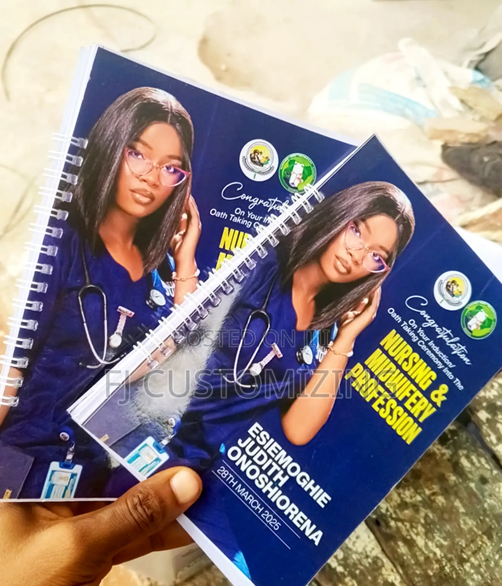 Personalized Jotters