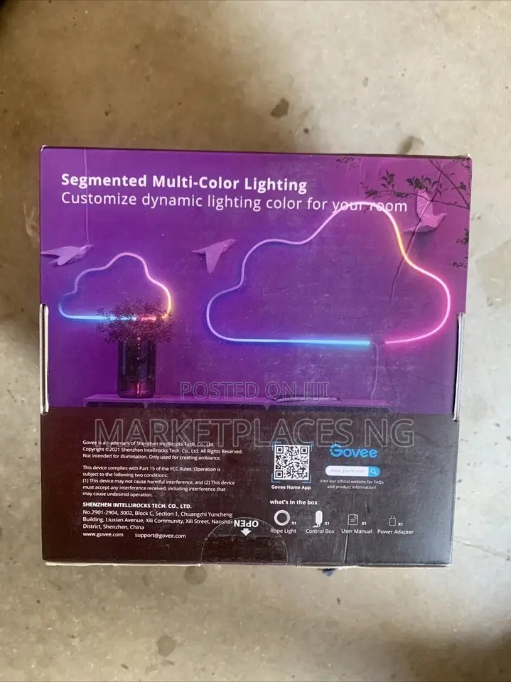 Rgbic Neon Rope Light – 6.5ft Smart Led Strip