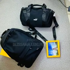 Premium Luxury Designer Bagpack/Duffle Bag Combo (35k Each