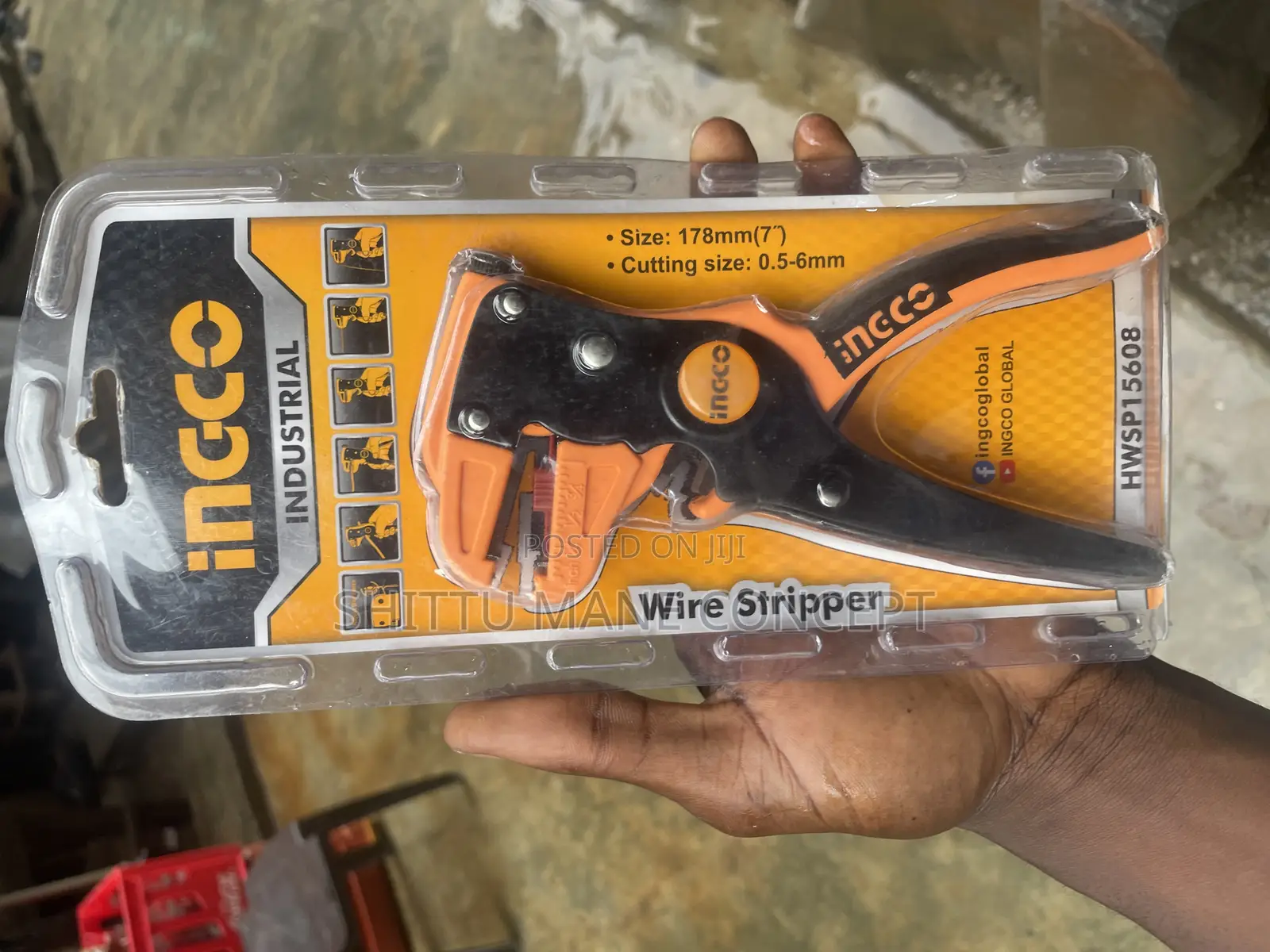 Ingco Wire Stripper 7”