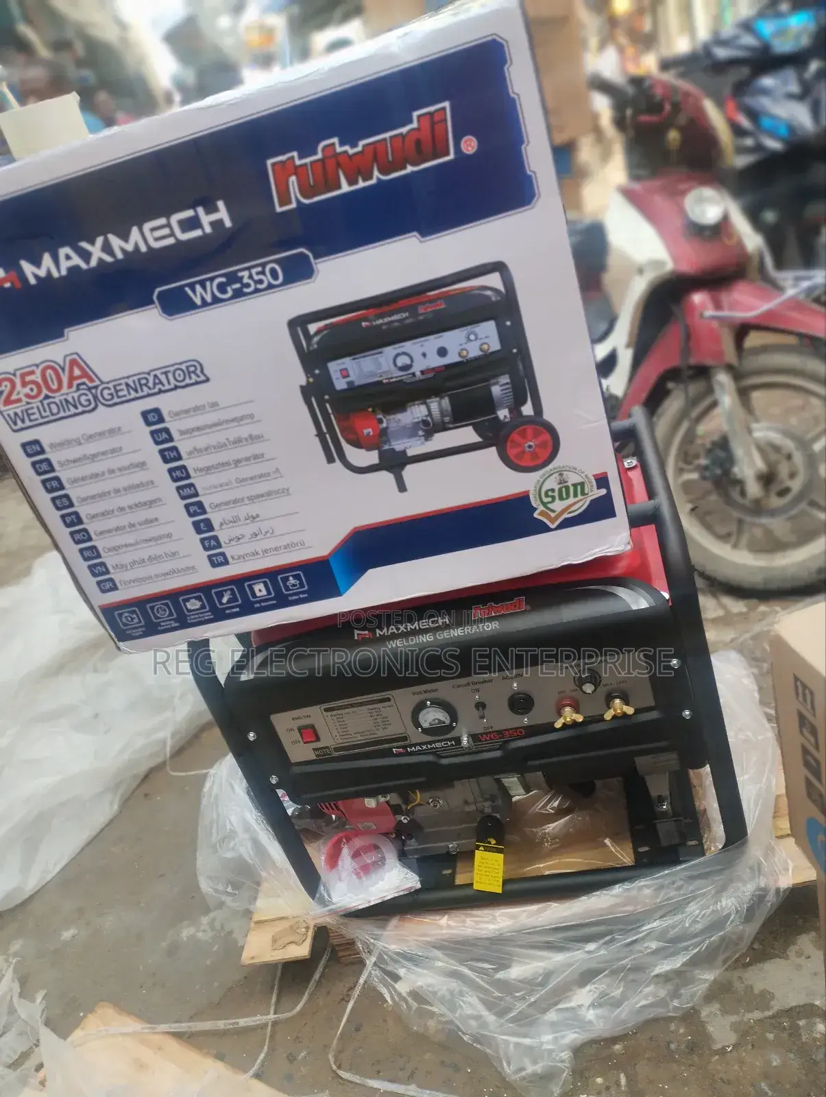 Welding Machine Maxmech Petrol Generator