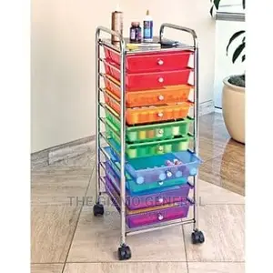 Seville 10 Drawer Cart Storage