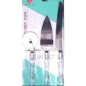 3 in 1 Cake Pizza Knives