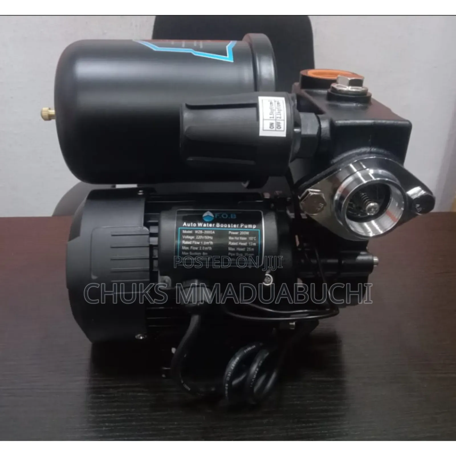 0.5hp Hot/Cold Automatic Booster Pump