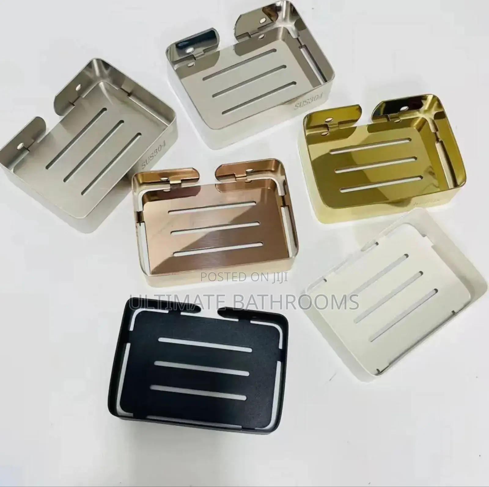 Wall Mounted Soap Basket in Colours
