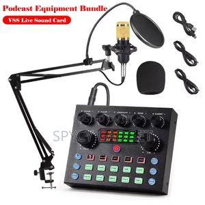V8 Stream V8 Livestream Full Kits Condenser Microphone - Spycy Gadget Price: ₦ ...