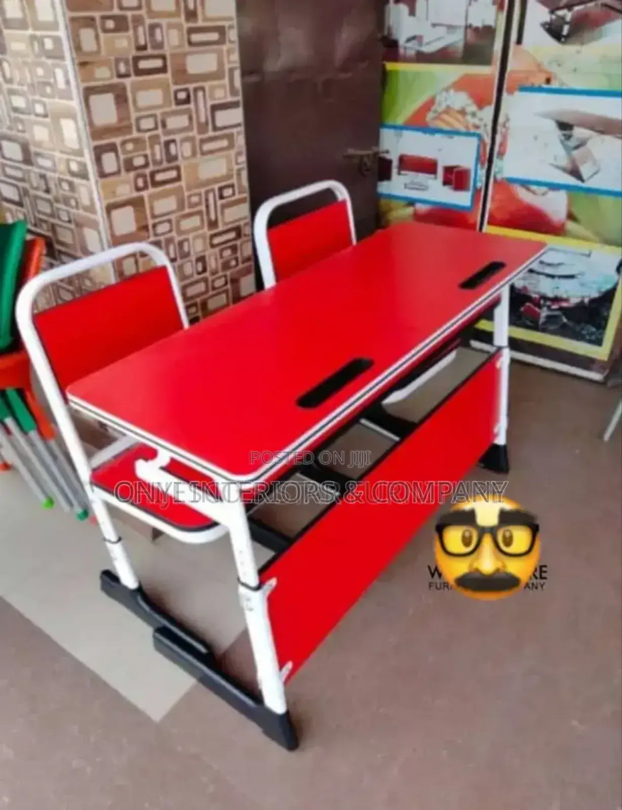 2 Seater Student Desk